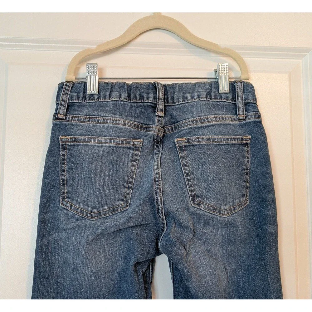 Old Navy Boys Size 10 Straight Built In Tough Flex Adjustable Waist Jeans